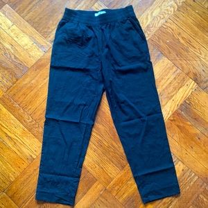 Everlane Italian GoWeave Easy Pant (black)